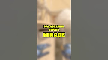 HOW TO THROW THIS PALACE LURK SMOKE ON MIRAGE #cs2 #cs2smokes #counterstrike