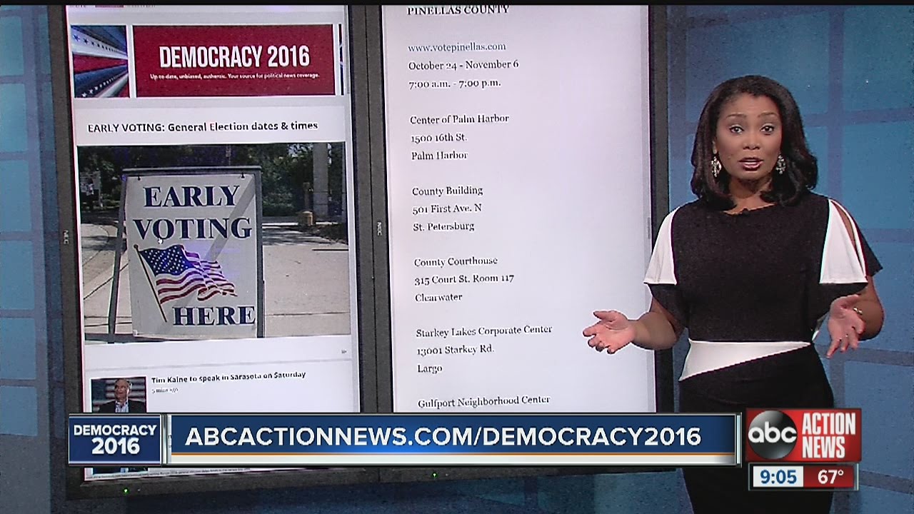 Early Voting in Florida for the 2016 General Election concludes this weekend