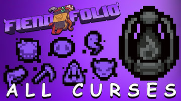 All Fiend Folio Curses - Black Lantern - The Binding of Isaac Fiend Folio Item Showcase