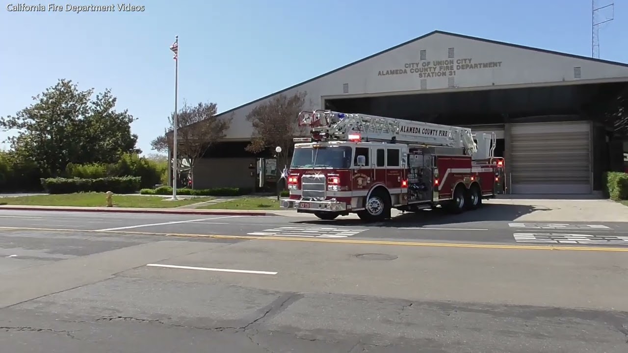 *BELL* Alameda County Fire Truck 31 Responding *READ DESCRIPTION* - YouTube