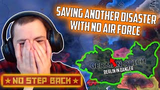 When Germany Has No Airforce You Know It's Going To Be A Disaster (No Step Back HOI4 Disaster Save)