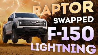 Testing Our Raptor Swapped Suspension Ford F-150 Lightning!