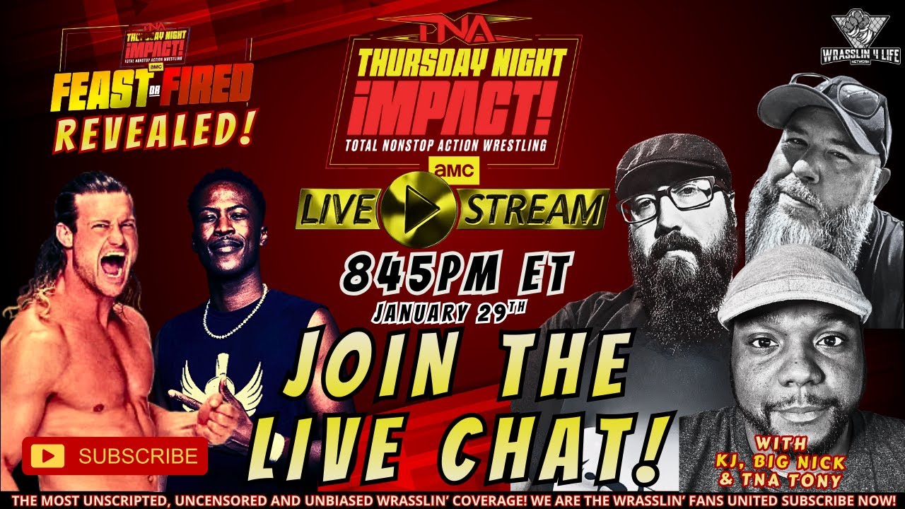 TNA Impact on AMC Watch Along & Live Reaction - Join the LIVE Chat (January 29, 2026) 