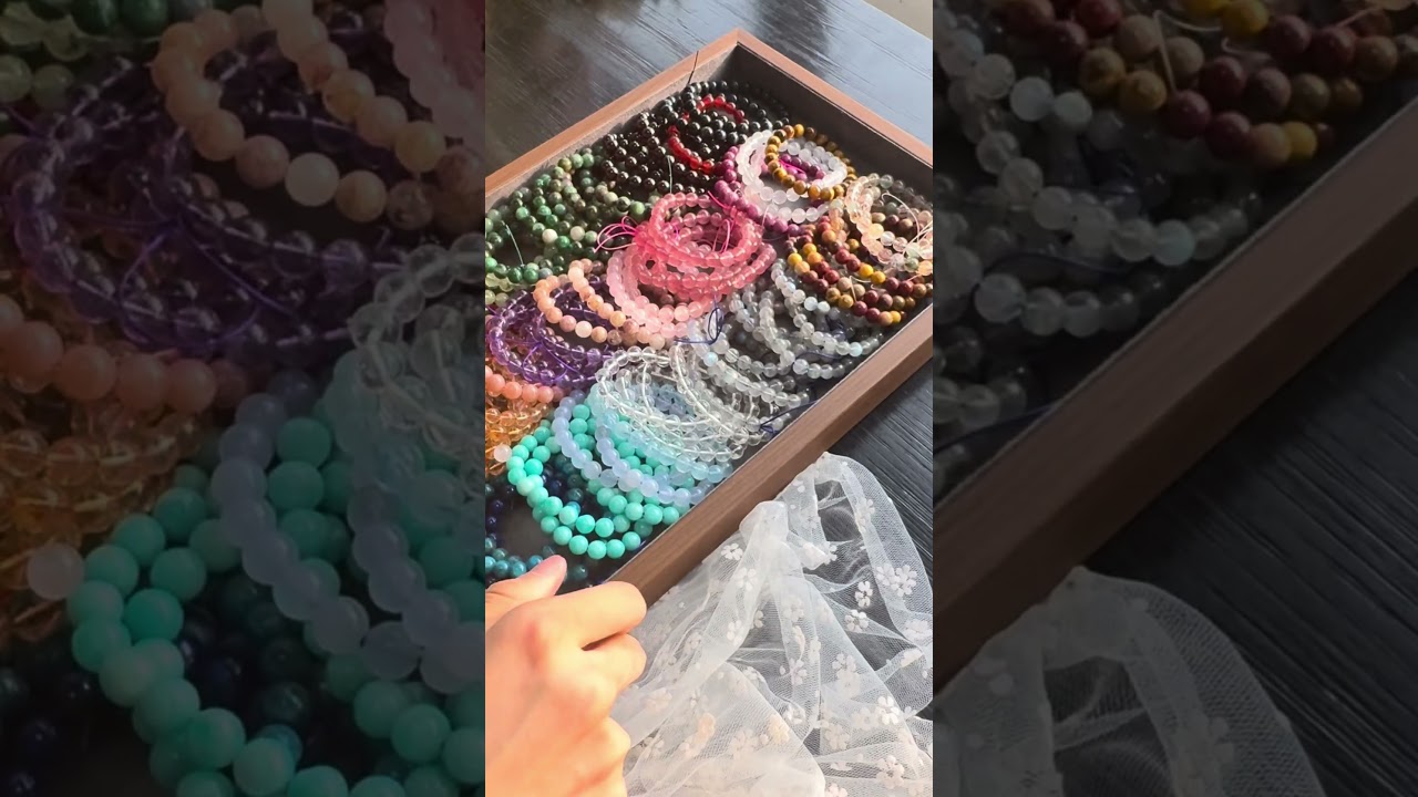 Immersive bracelet packing ✨Slow hands, quiet moment 