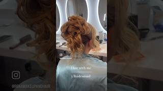 Bridal hairstylist : Wedding day ❤️ #bridalhairideas #bridalhair #bridalhairstyle #bridalhairstyles