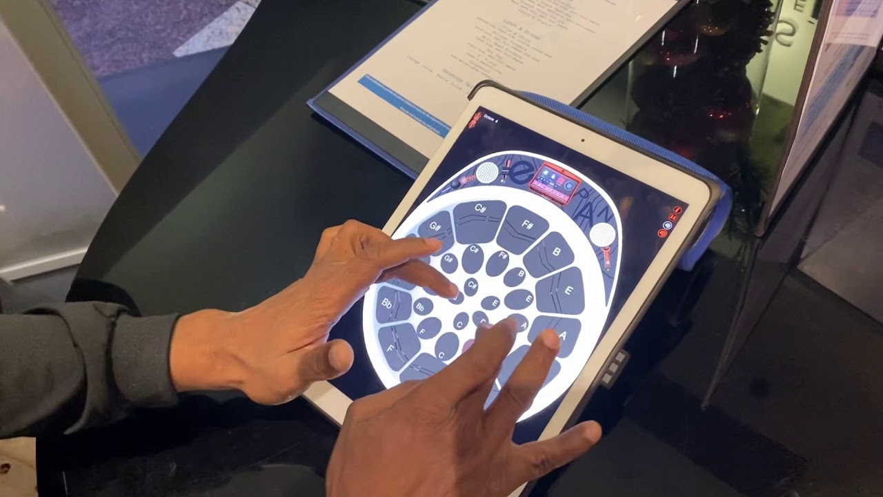 Duvone Stewart playing Jingle Bells on the 1 Steelpan App Gold YouTube