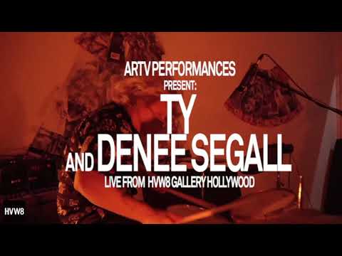 Ty and Denée Segall ARTV Live Performance from 'Public Access' Exhibit at HVW8 Gallery LA