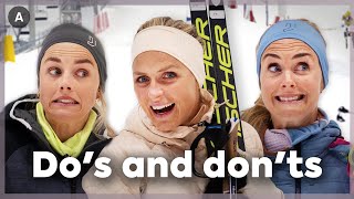 Skiteknikk med Therese Johaug