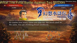 Suikoden 1 HD Remaster War The Final Battle Against Teo McDohl