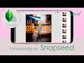 Guia Tutorial para Fotomontaje en Snapseed