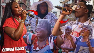 Download Lagu Sensational performance at Obuasi market with Pentecost Joshua and Ohemaa Eunice  MP3