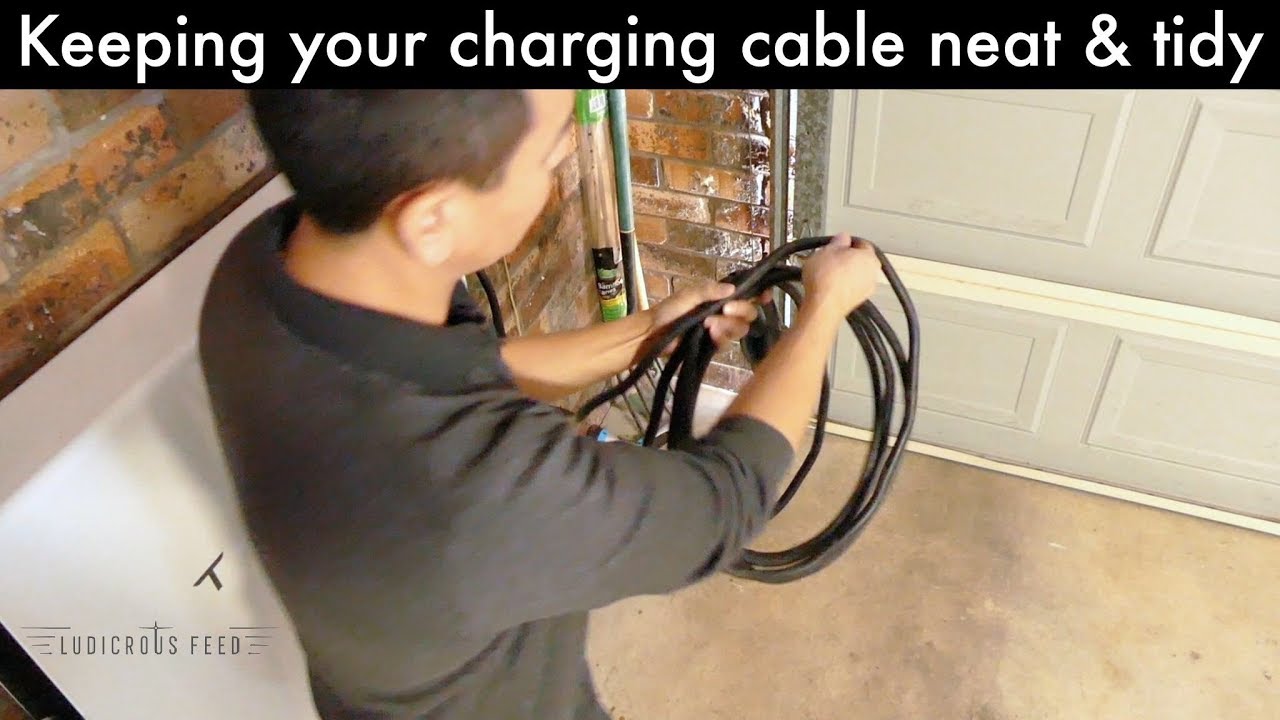 Tesla Charging Cable Management Tips | Ludicrous Feed | Tesla Tom - YouTube