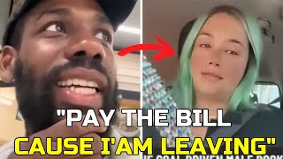 High Value Man REFUSES To Pay For DATE'S FOOD & LEAVES Her With The Bill @arakotv