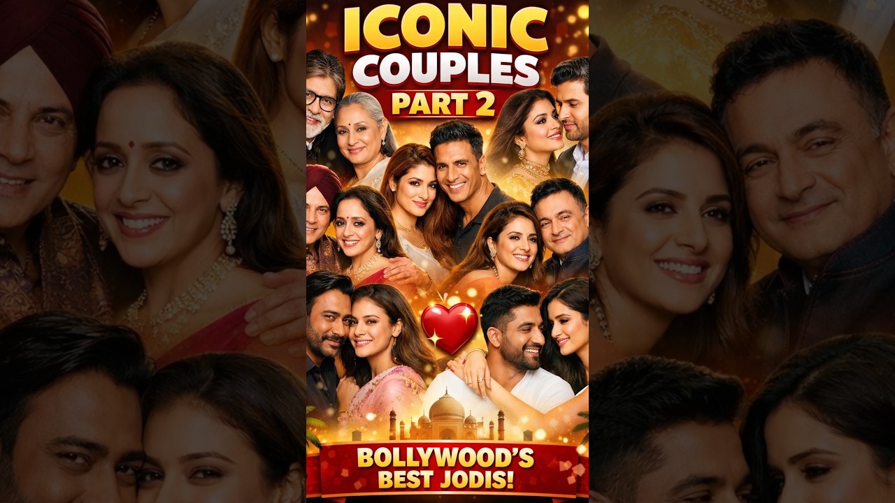 Top 10 Bollywood Iconic Couples ❤️ | Part 2 