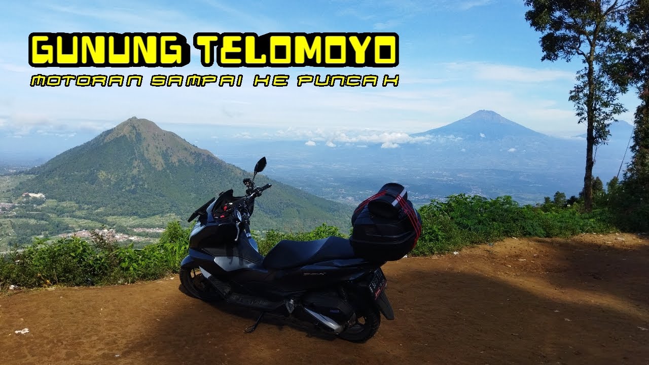 PERJALANAN KE PUNCAK TELOMOYO DARI JOGJAKARTA || NAIK PCX 160 || MOTORING ID