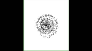 Python Code for Spiral Polygons #art #graphics #python #turtle #fun #programming