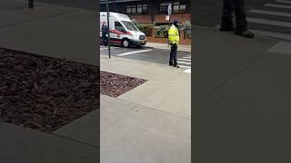 Ambulances Waiting for Methodist Hospital Brooklyn  Krankenhausny  Krankenwagen