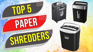 🚀 Top 5 High‑Security Paper Shredders for Home & Office! 🛡️✨
