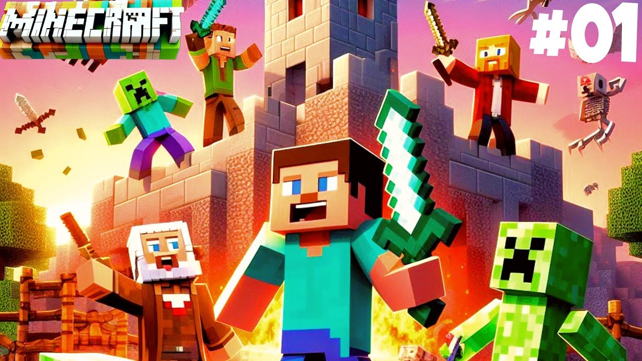 AFTER WAITING OF THREE YEARS | FINALLY I PLAYED MINECRAFT | EPISODE 01 ...
