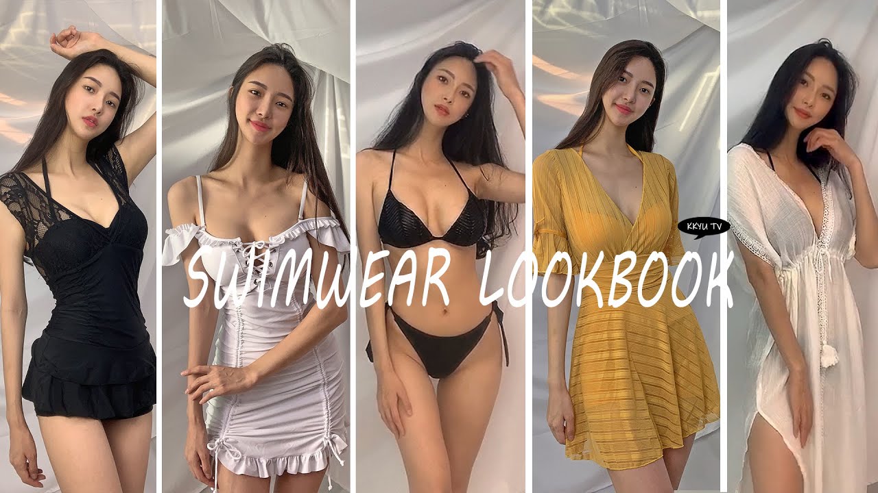 ⁣ENG/[룩북] 🩱모노키니원피스 핫 리뷰 /비키니/모노키니/패션하울/수영복룩북/비키니룩북/bikini lookbook/fashion haul