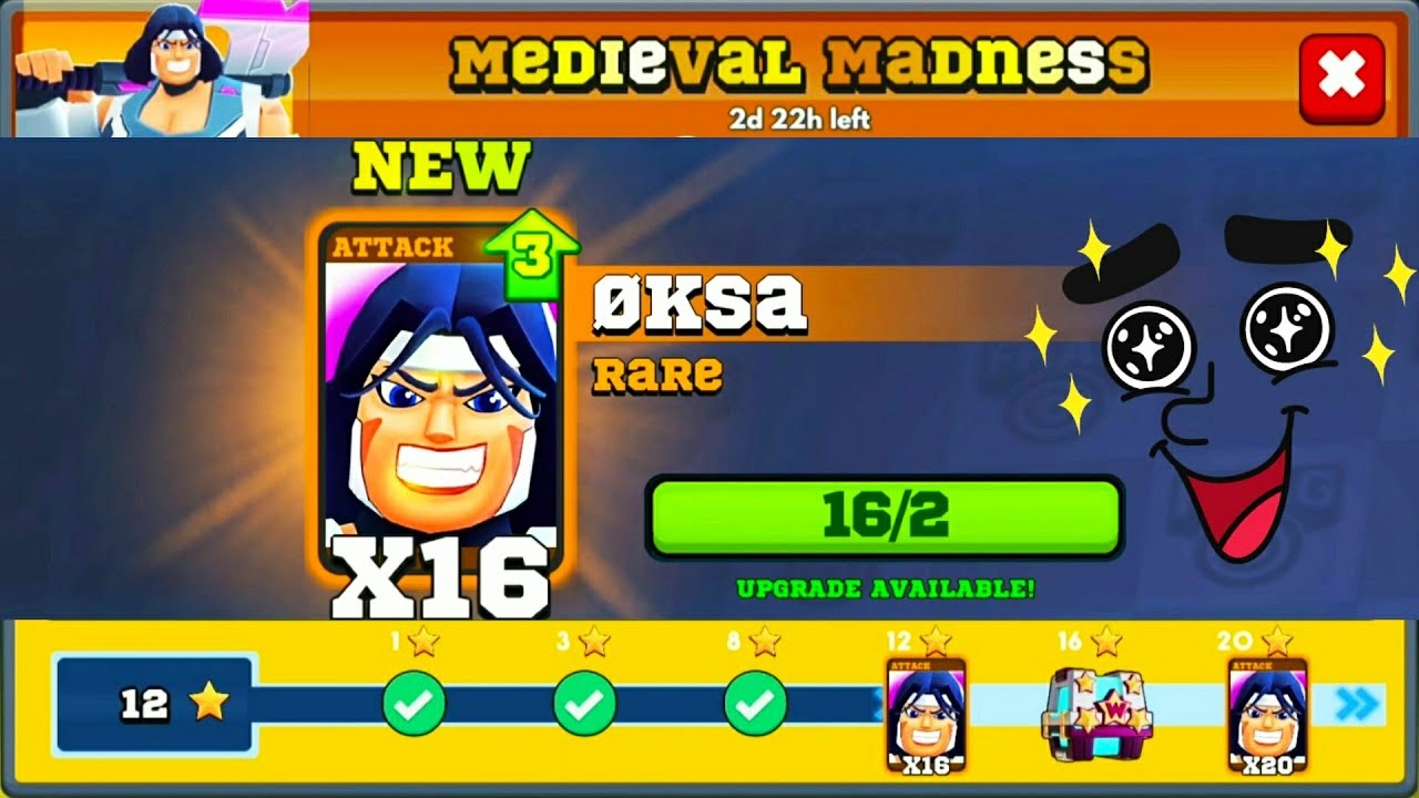 OKSA MEDIEVAL MADNESS EVENT IN FRAG PRO SHOOTER FREE OKSA
