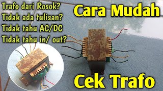 Download lagu cara cek Trafo tidak ada tulisan - mengetahui primer sekunder 4 pin bekas Radio compo