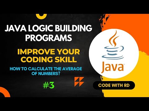 How to Calculate Average of Numbers in Java | Java Logic Building Programs 3
