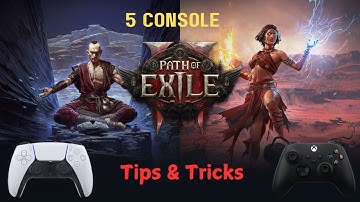5 Path of Exile 2 Tips and Tricks for Console Players