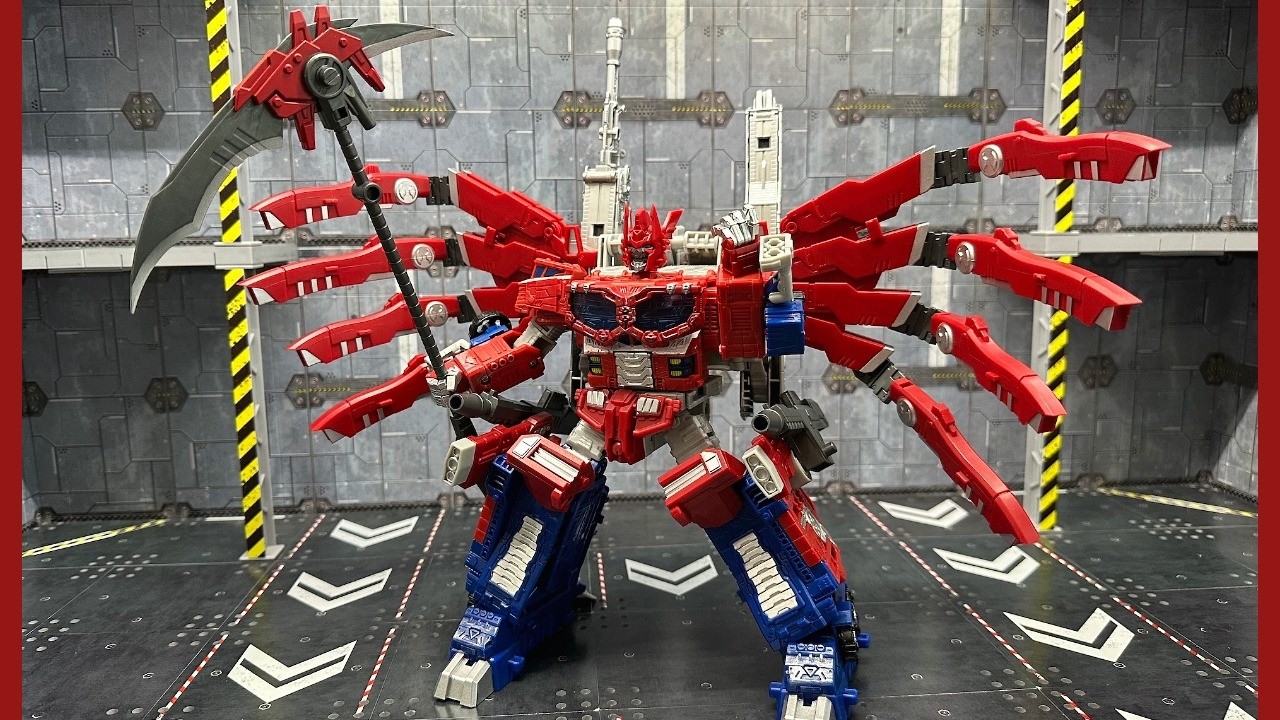DNA Design DK-51R GALACTIC SLAYER Upgrade Kit SIEGE CYBERTRON OPTIMUS PRIME In-Hand Images!!!