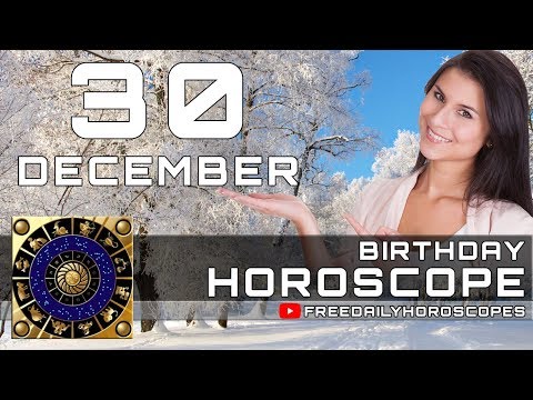 december-30---birthday-horoscope-personality