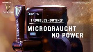 Troubleshooting: Microdraught No Power