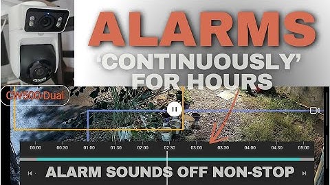 Mijn Xiaomi CW500-dubbele camera in GROTE problemen, alarmen blijven urenlang afgaan | UPDATE