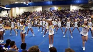 Wheaton North HS Varsity Cheer 2016 Pep Rally