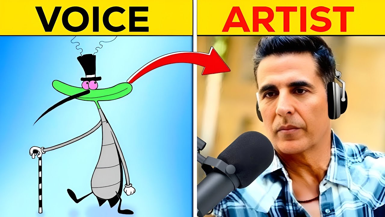 Voice Behind Famous Cartoons ? | @FactTechz 