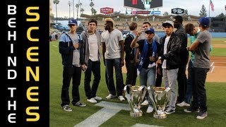 Galaxy Night at Dodger stadium