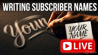 Writing My Subscribers' Names♥️Comment Yours Below✍🏻|#shorts #viral#writingname #name
