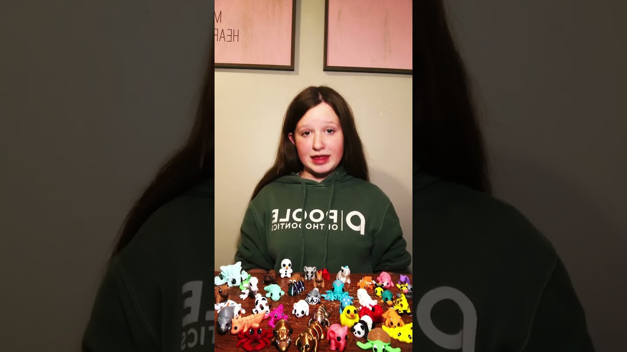 I am obsessed with these 3D printed animals