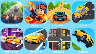 Vehicle Masters,BB Racing 2,Pick Me Up 3D,Parking King,Drive And Park,Taxi Run,Car Race,Gameplay... screenshot 2