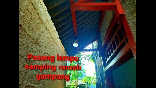 Desain Lampu Hias Dinding Teras Rumah Minimalis