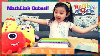 Let's build!! Numberblocks Mathlink Cubes 1-10 #Numberblocks #Mathlink Cubes