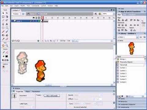 How to draw in MACROMEDIA FLASH | FunnyCat.TV
