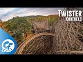 Twister front seat onride 4k pov 60fps knoebels amusement resort