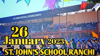 Celebrating Republic Day In Our School || 26 January 2023 || St. John's High School Ranchi