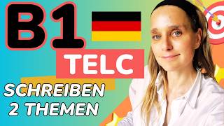 TELC B1 Schreiben - 2 E Mails - aktuelle  Prüfungsthemen #TELC B1 #TELCB1 Schreiben