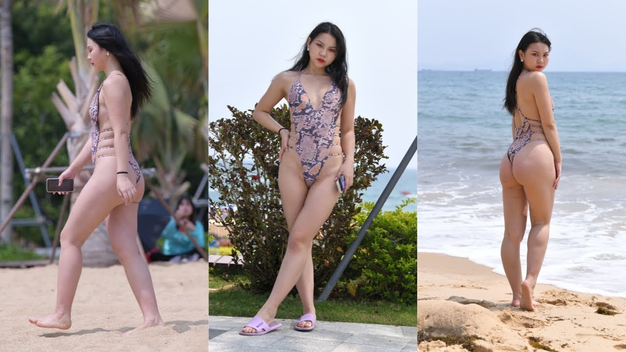 美人画 会员影片： 【久久模拍摄影作品】慢热4K高清魔镜街拍china model