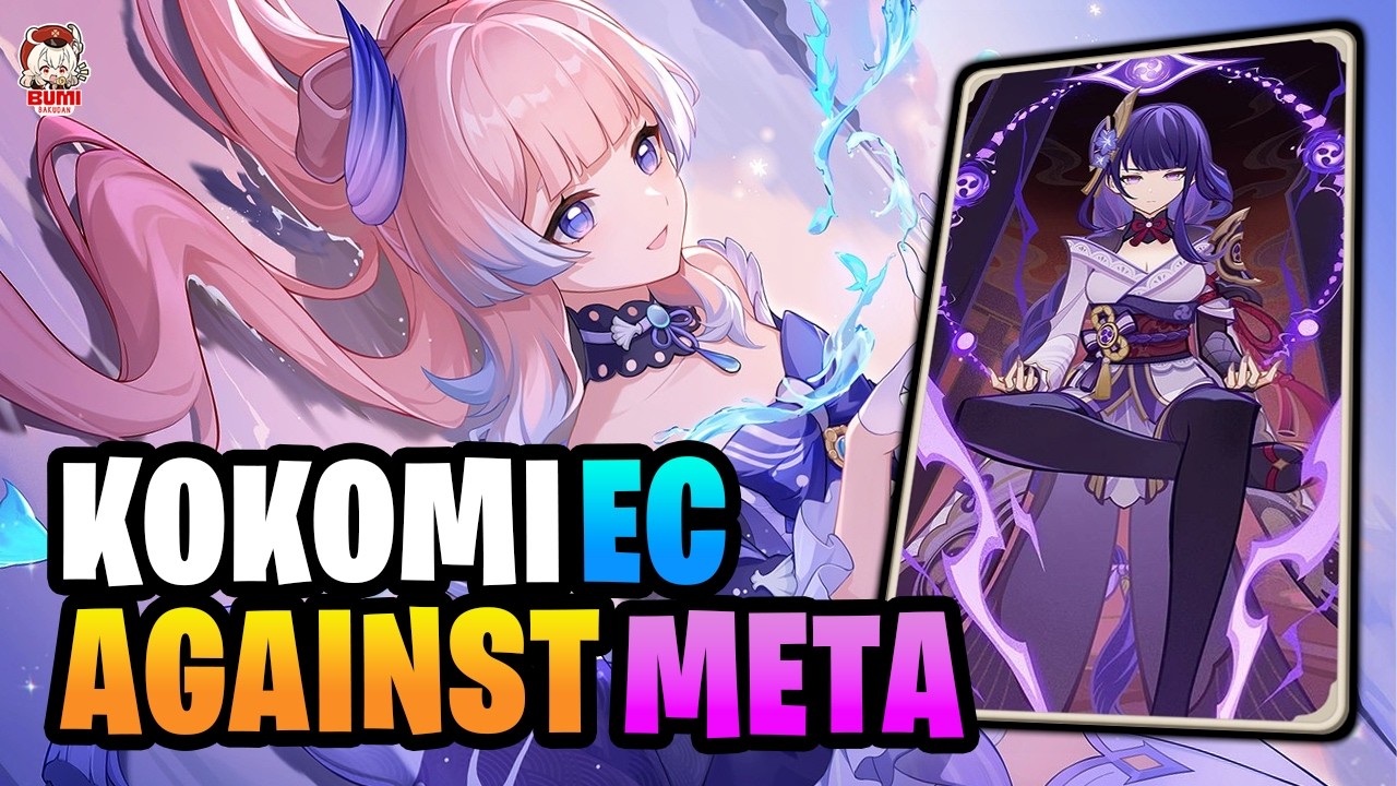 Лечение с помощью Kokomi EC против метовой колоды | Genshin TCG