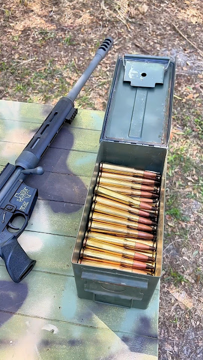 .50 BMG black tip AP in my Raptor 50 @bigkahunaguns