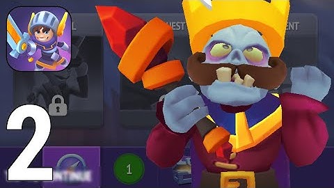 Nonstop Knight 2 - Action RPG Gameplay Walkthrough Part 2 - Shabby Fort King Beamsson [OS/Android]