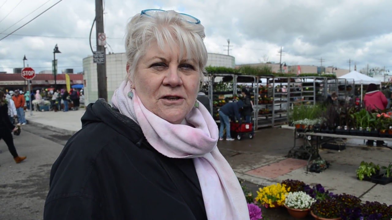healthy food ideas Shirley: We Look Forward To Flower Day Every Year at Eastern Market Detroit