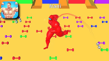 Muscle Race 3D Gameplay Walkthrough part 6 (Android,iOS) All Levels